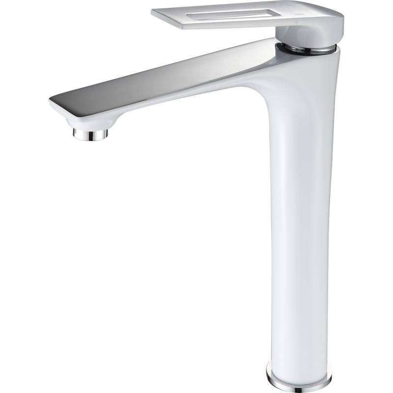 

Смеситель для умывальника Frap F1052-54 Белый/Хром