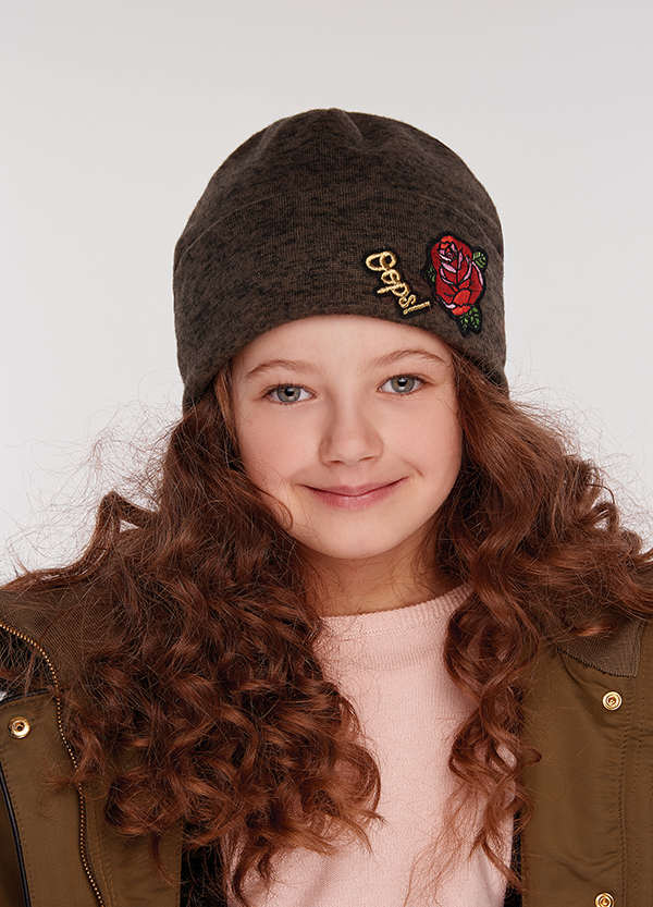 

Шапка демисезонная Дембохаус 52/54 Хаки Тереза