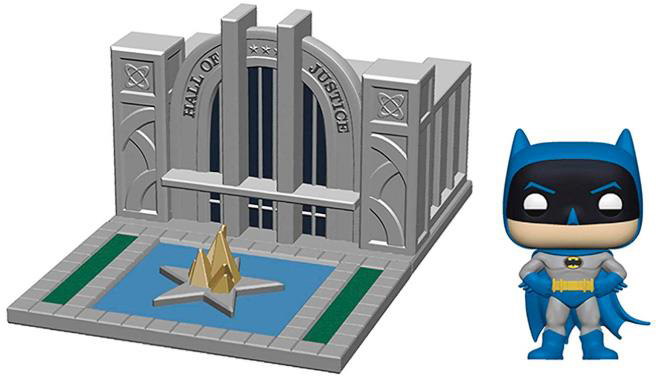 

Коллекционная фигурка Funko POP! Town Batman 80th Hall of Justice w/Batman 44469 (FUN2549175)