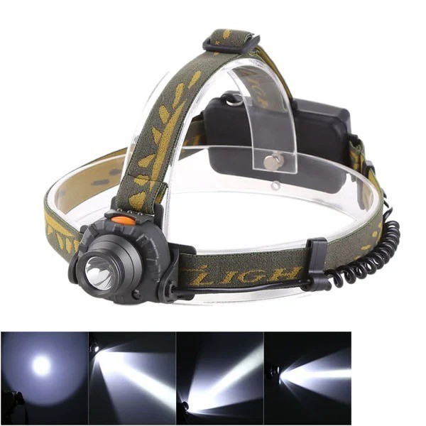 

Аккумуляторный налобный фонарь Headlamp DX-1505A c датчиком движения