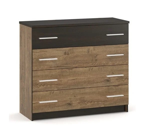 

Комод для вещей Мебель Сервис Вероника венге темный/април