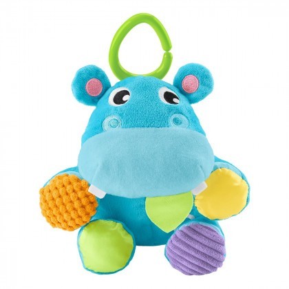 

Мягкая игрушка-подвеска Fisher-Price Бегемотик-мячик (GFC35)
