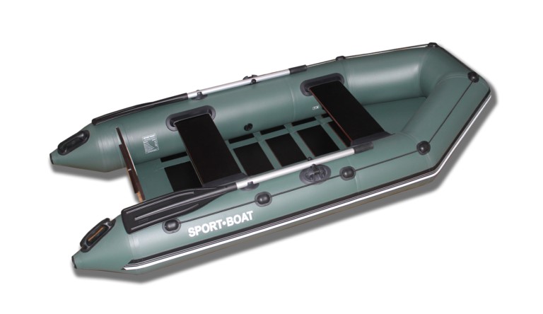 

Моторная лодка со сланевым днищем Sport-Boat Neptun N270LS
