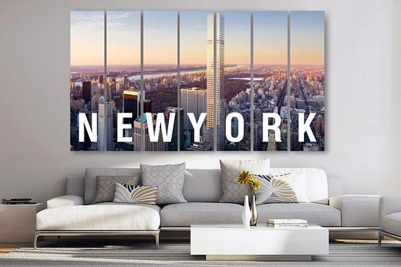 

Модульная фото картина VITRINA город Нью-Йорк 131х85 см (100064-7)