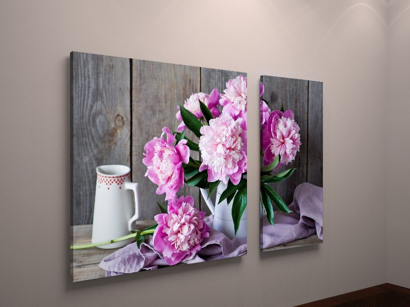 

Модульная картина Vitrina пионы 100x60 см (100118-2)
