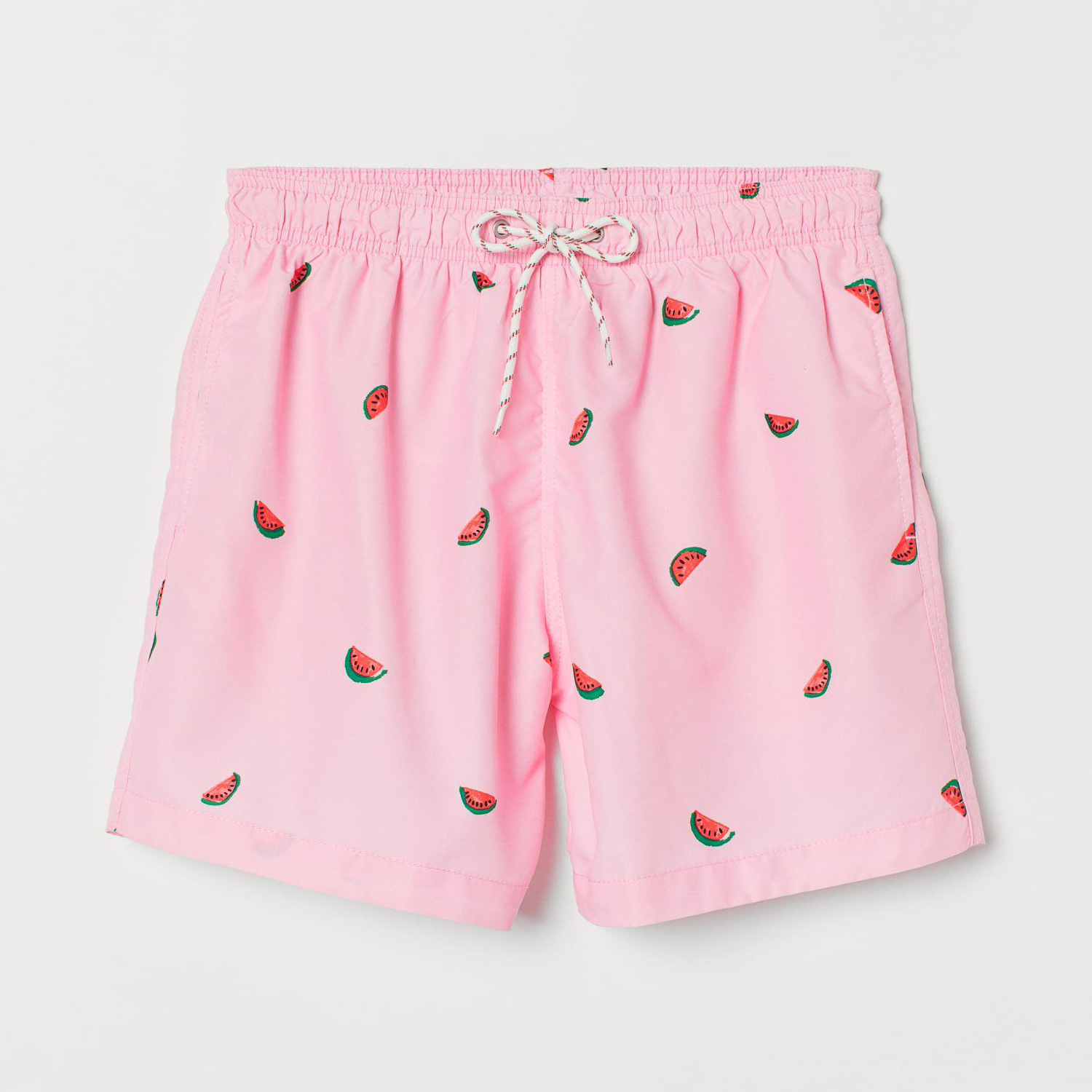 

Шорты H&M 6856049-AASC XL Розовые в узоры