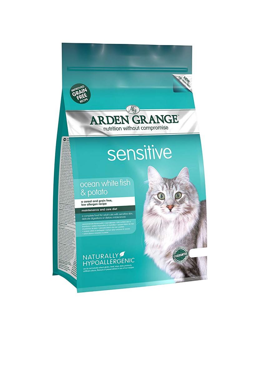 

Сухой корм для котов Arden Grange Adult Cat Sensitive 2 кг (AG618281)