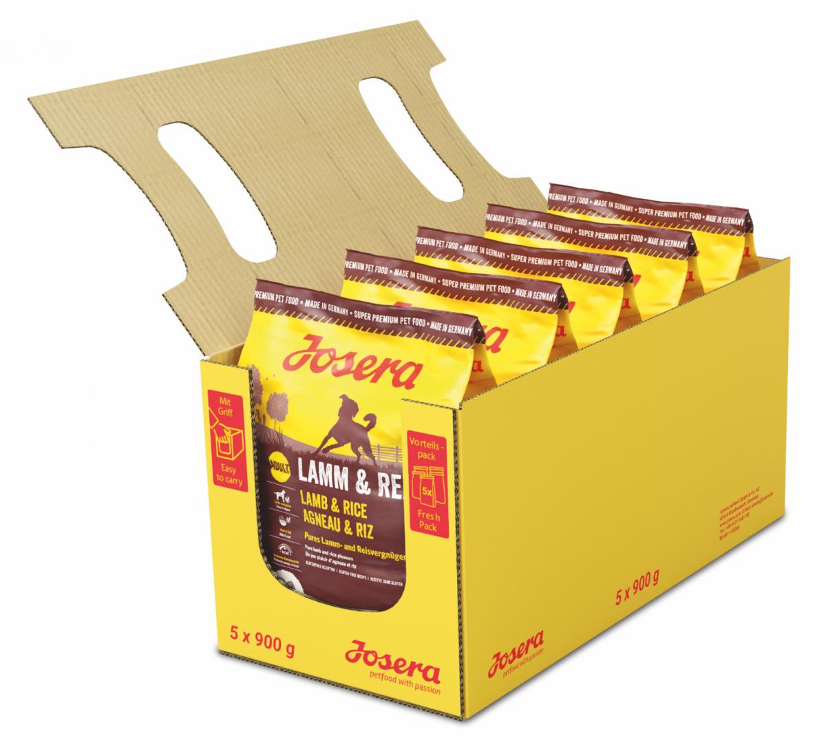 

Сухой корм для собак Josera Lamb & Rice 4.5 кг (4032254745754)