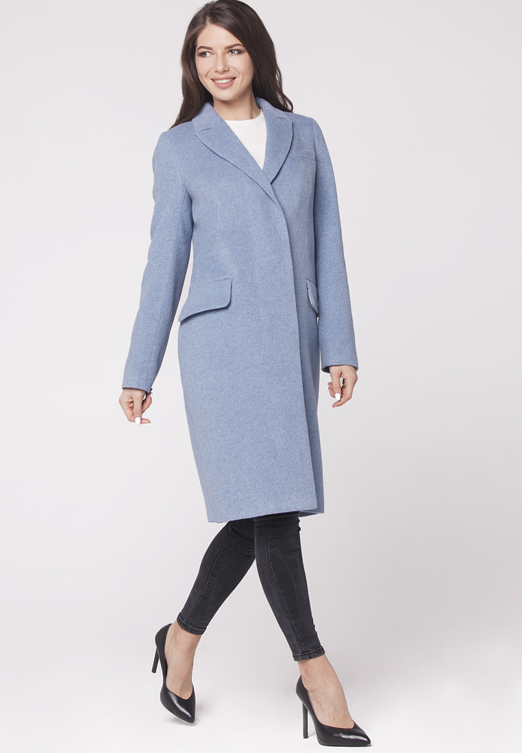 

Пальто Florens 09.35.18 блакитний, Пальто Florens 09.35.18 блакитний 40