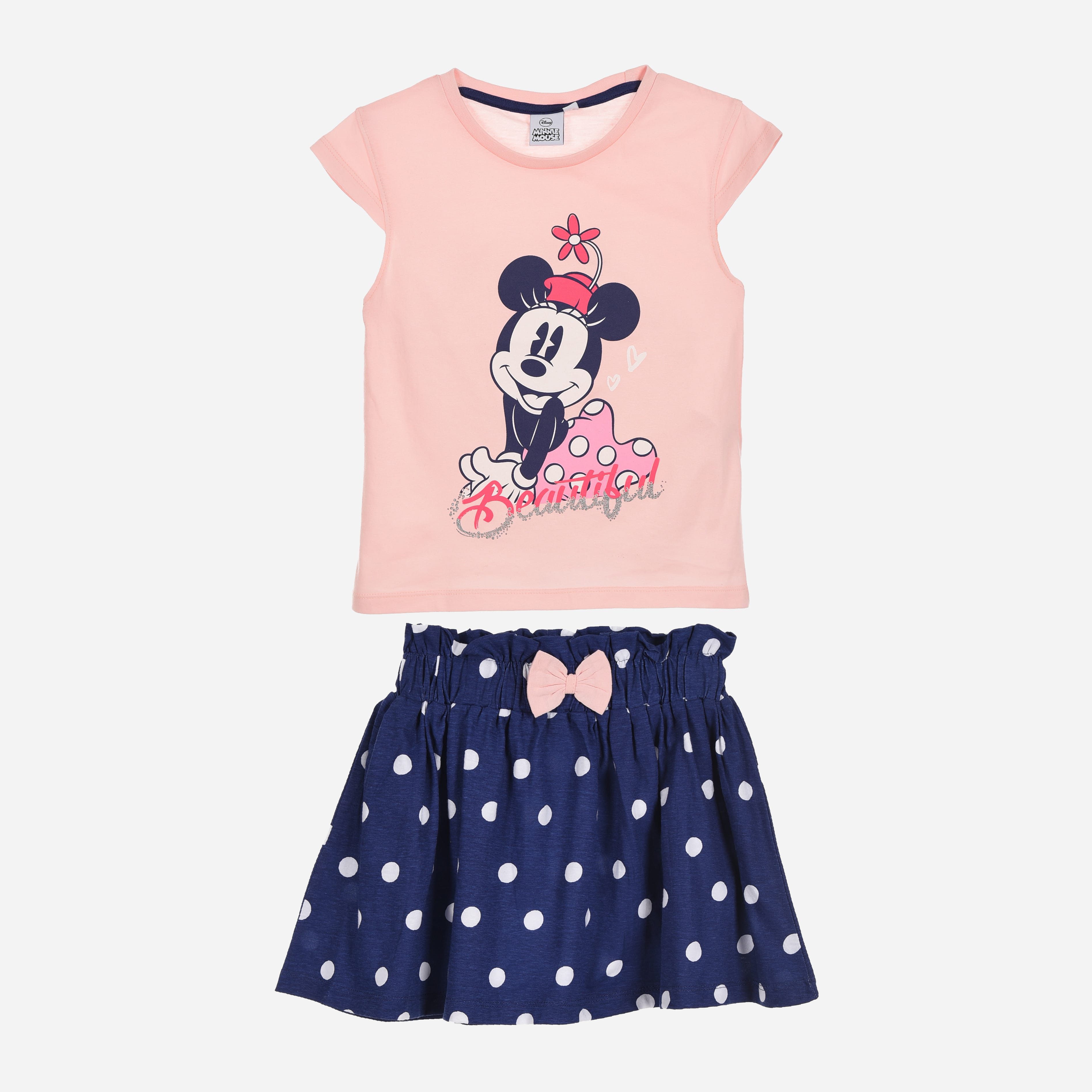 

Костюм (футболка + юбка) Disney Minnie ET1147 98 см Розовый