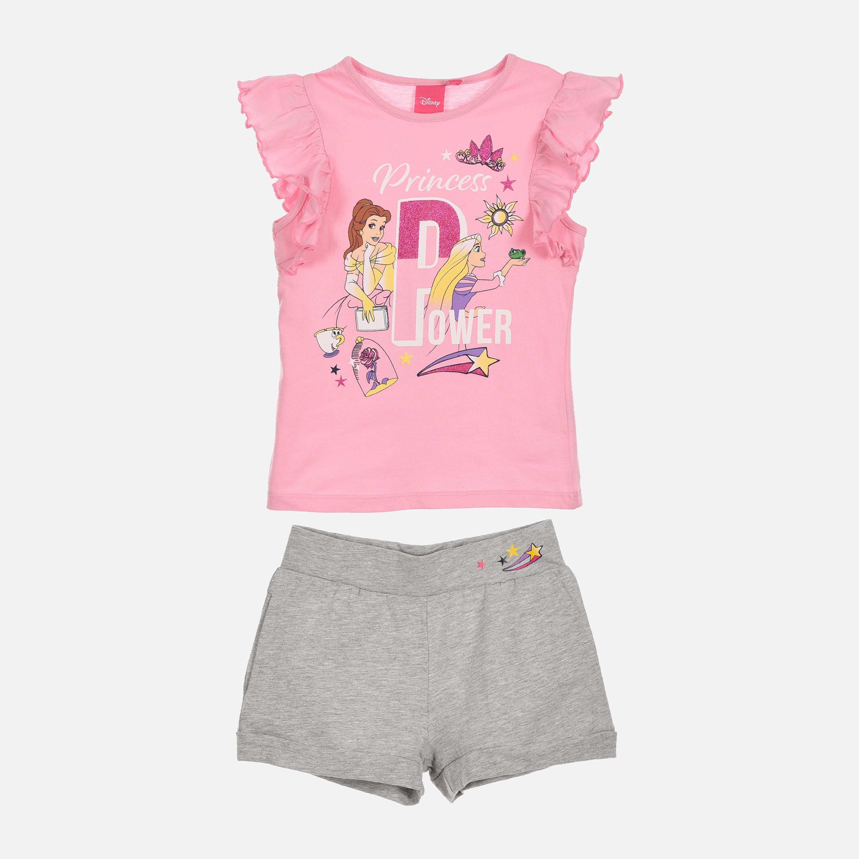 

Костюм (футболка + шорты) Disney Princesse ET1278 116 см Розовый