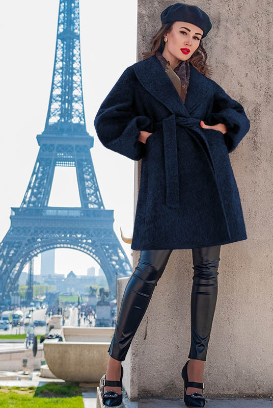 

Fashions • Пальто Sabrina Fashions 56 темно-синий (4555-лб)