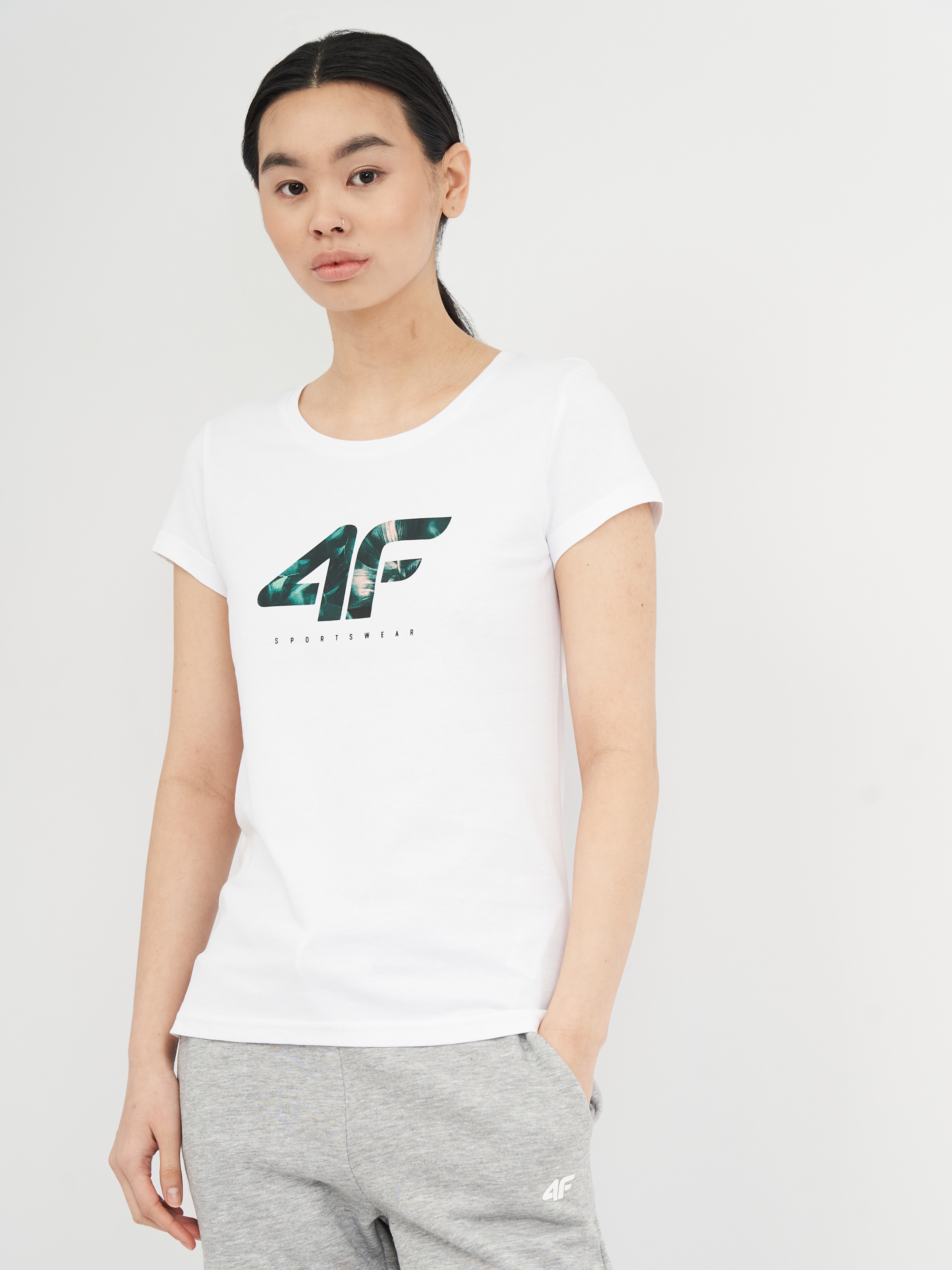 

Футболка 4F H4L21-TSD030-10S M White