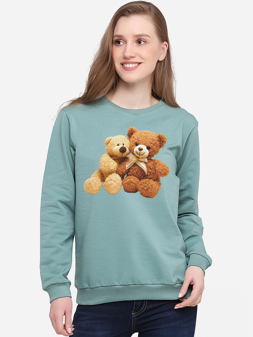 

Свитшот Malta Ж458-13-РЧ Toys Bear М (44) Светло-зеленый