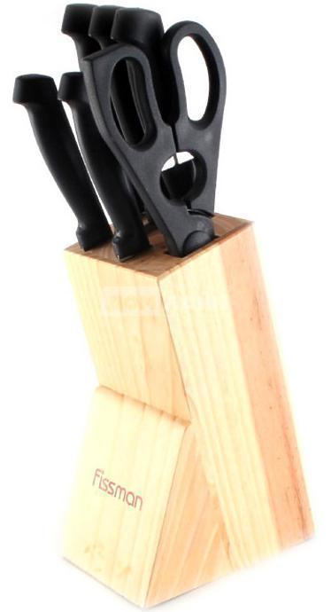 

Набор кухонных ножей Fissman Centrum 7 предметов (FN-KN-2611_psg)