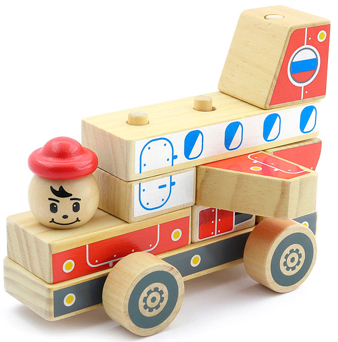 

Конструктор Самолет, Мир деревянных игрушек (12-38521)