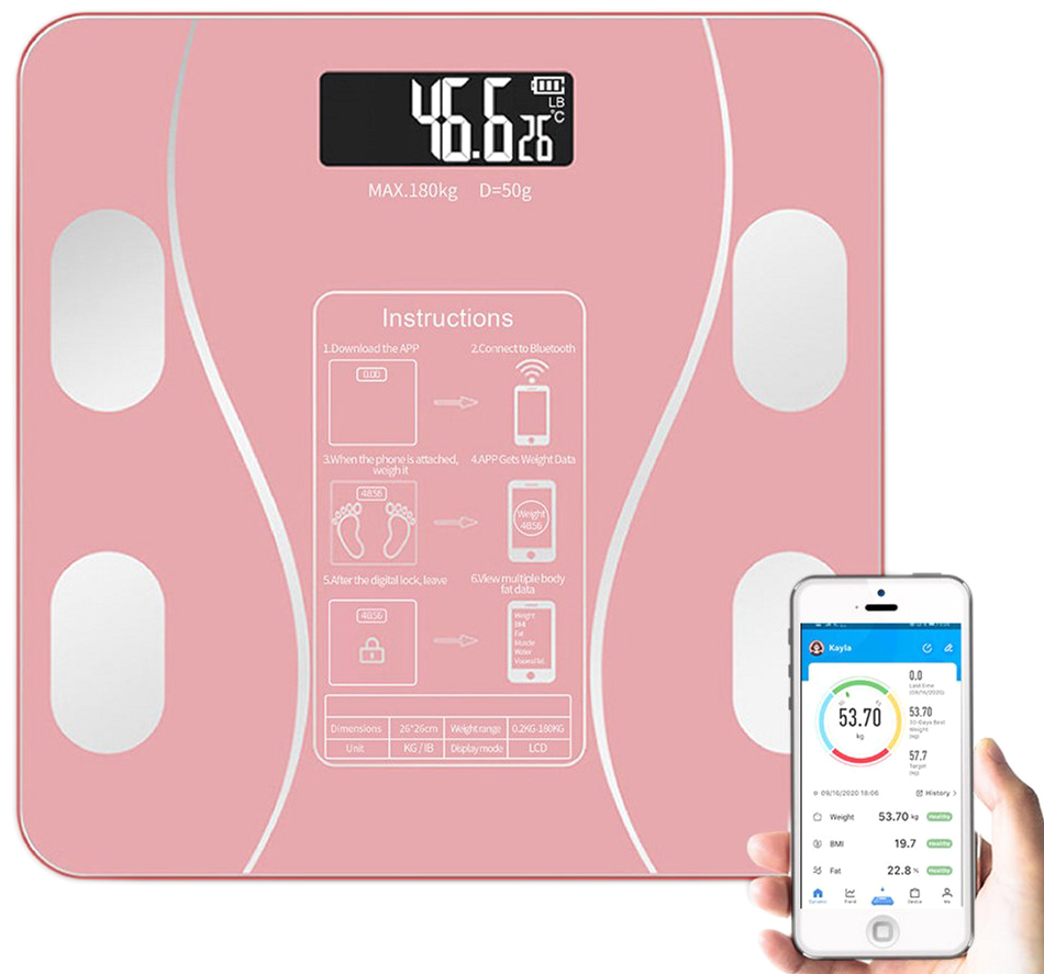 

Смарт-весы Scale one Pink (scl-001pnk)