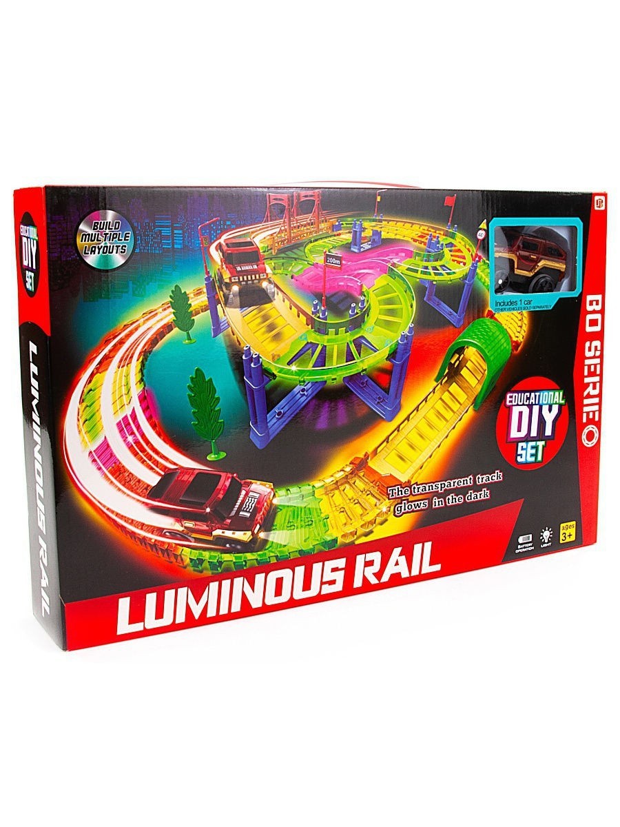 

Автотрек Luminous rail светящийся