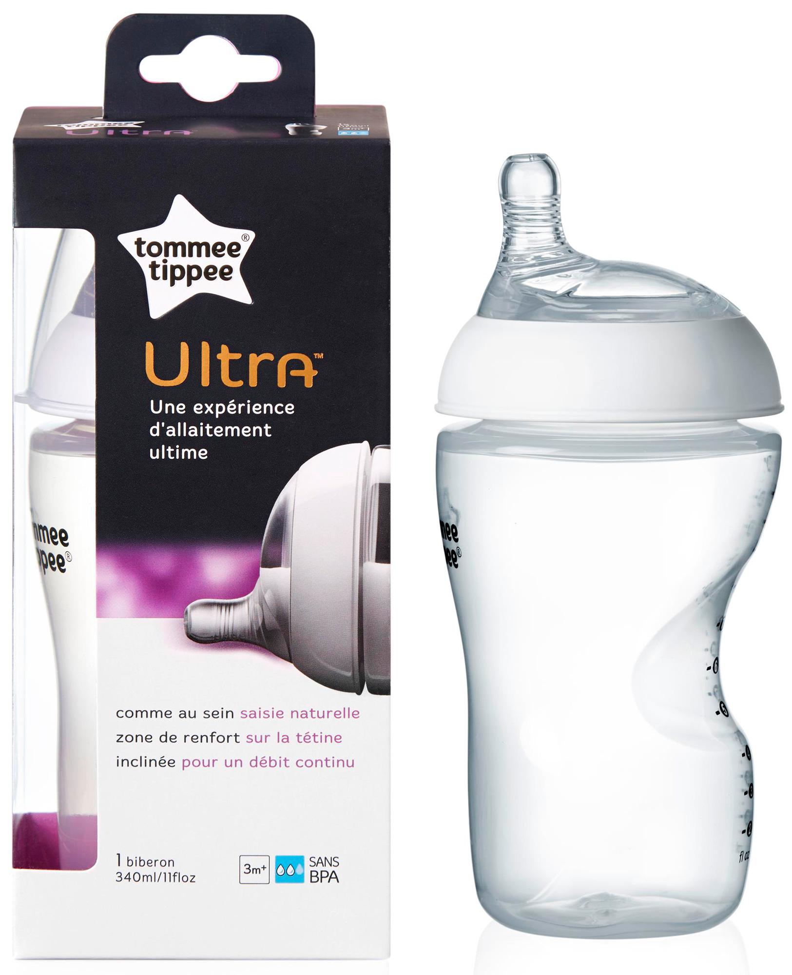 

Бутылочка для кормления Ultra 340 мл, Tommee Tippee (12-31752)