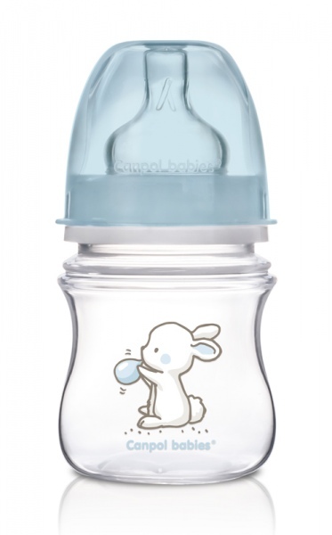 

Пляшка з широким отвором антиколікова Easystart - Little Cutie 120 мл, гол (12-35280)