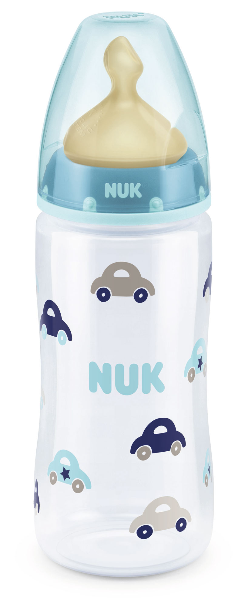 

Бутылочка FC plus с соской из латекса, 300 мл, синяя, NUK (12-68023)