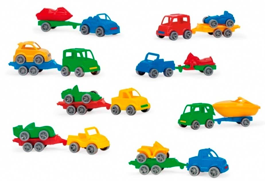 

Авто с прицепом Kid Cars Sport, Wader (12-34323)