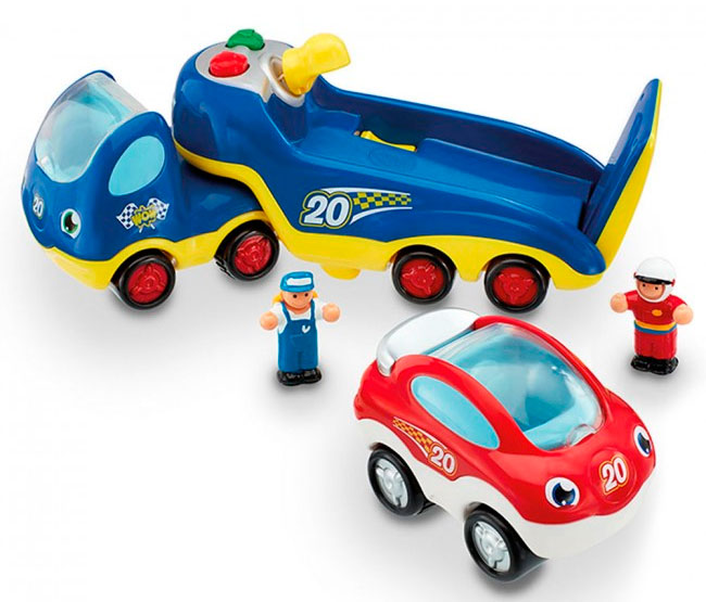 

Большие гонки Рокко, игровой набор, Wow Toys (12-62387)