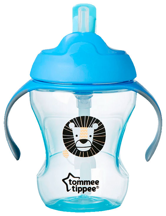 

Чашка-непроливайка Explora, голубая (230 мл), Tommee Tippee, синяя со львов (12-37709)
