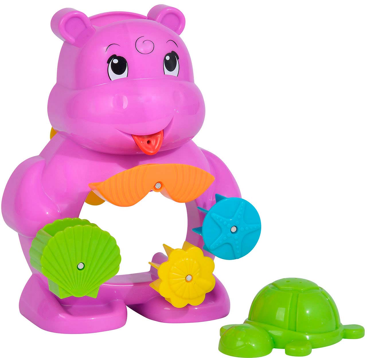 

Игровой набор для ванной Бегемотик с черепашкой, ABC (12-60079)