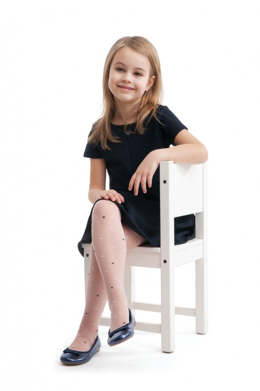 

​Колготи дитячі LATIKA 20 den KNITTEX р.128-134 (білі)