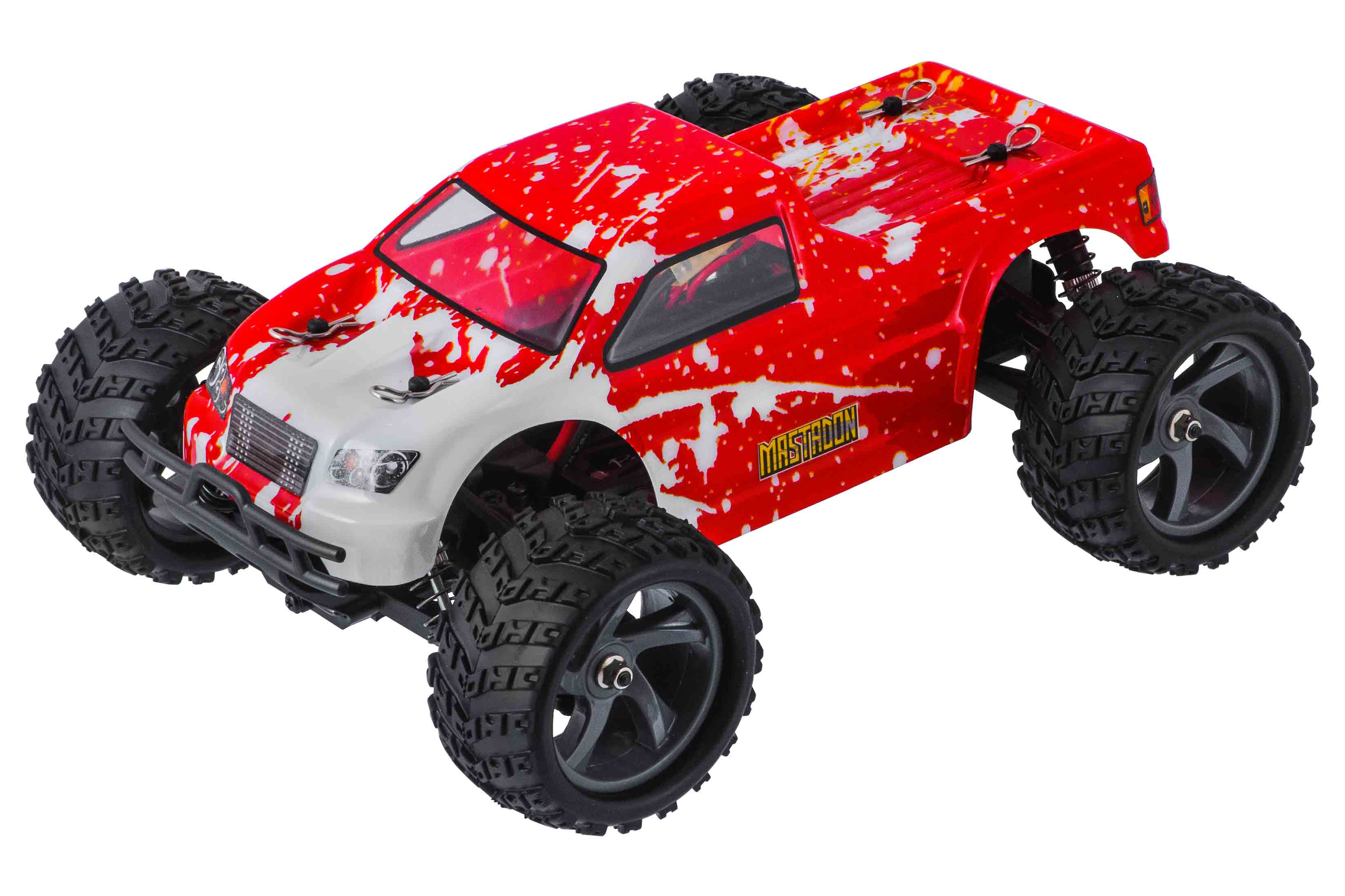 

Радіокерована модель Монстр 1:18 Himoto Mastadon E18MT Brushed (червоний)