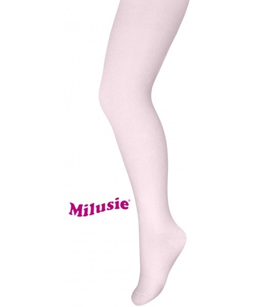 

​Колготи дитячі однотонні SYLWIA 40 den MILUSIE р.140-146 (білі)