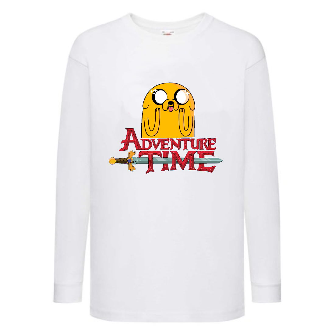 

Лонгслив реглан Время Приключений 009 (Adventure Time) белый (ART wh 009) 104 см