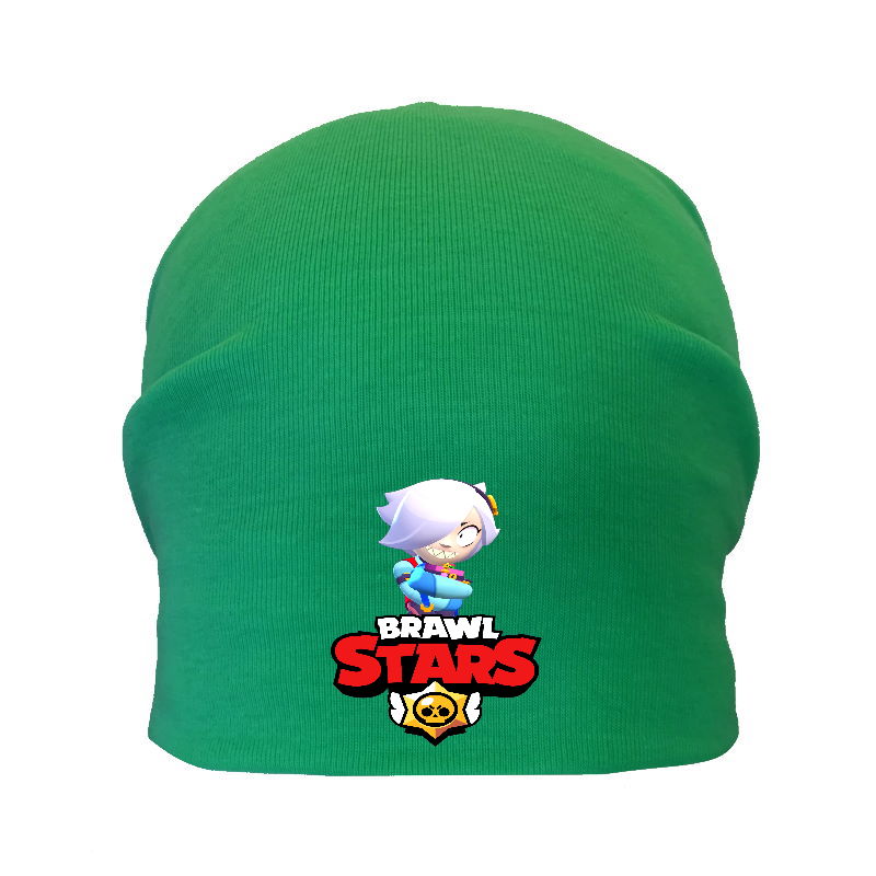 

Шапка детская Бравл Старс зеленая (Brawl Stars-0011) 54-56 см