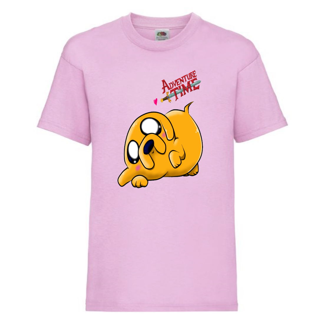 

Футболка детская Время Приключений 006 (Adventure Time) светлорозовая (ADT lpn 006) 152 см