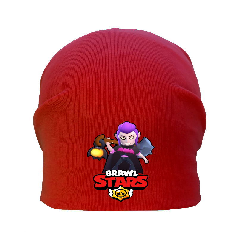 

Шапка детская Бравл Старс красная (Brawl Stars-0015) 50-52 см