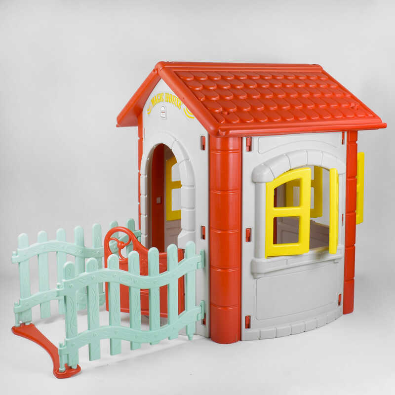 

Игровой домик Pilsan Magic House Pilsan СЕРЫЙ С КРАСНЫМ (90524)