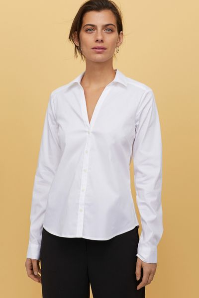 

Блуза H&M 38 белая (1202-712)