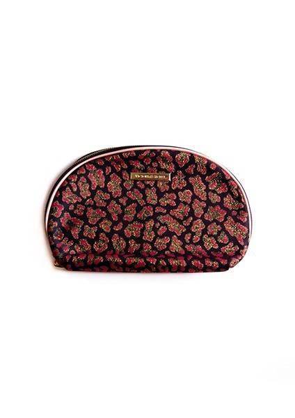 

Косметичка коричневая A 3091-coloured leopard M