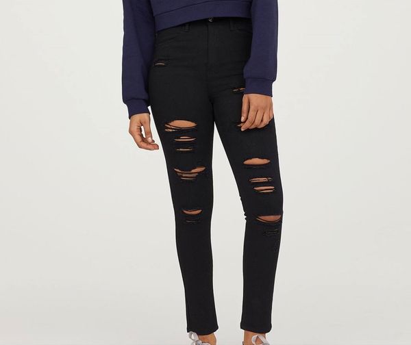 

Джинсы H&M 46 черные (1202-730)