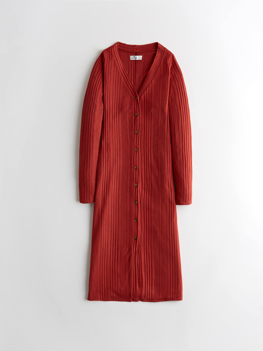 

Платье женское - платье Hollister HS8726W S Терракотовый