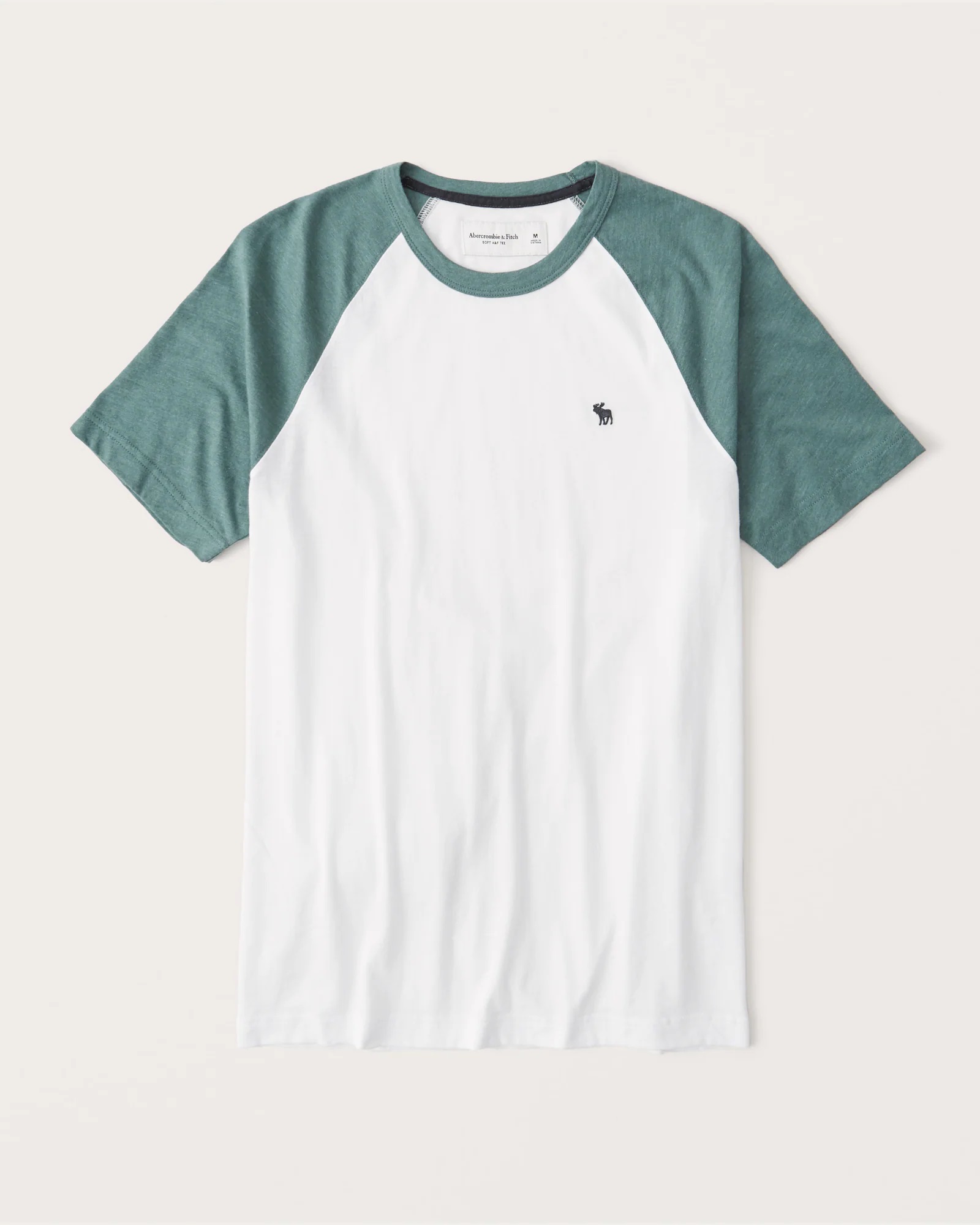 

Белая футболка - мужская футболка Abercrombie & Fitch AF8498M XL Белый