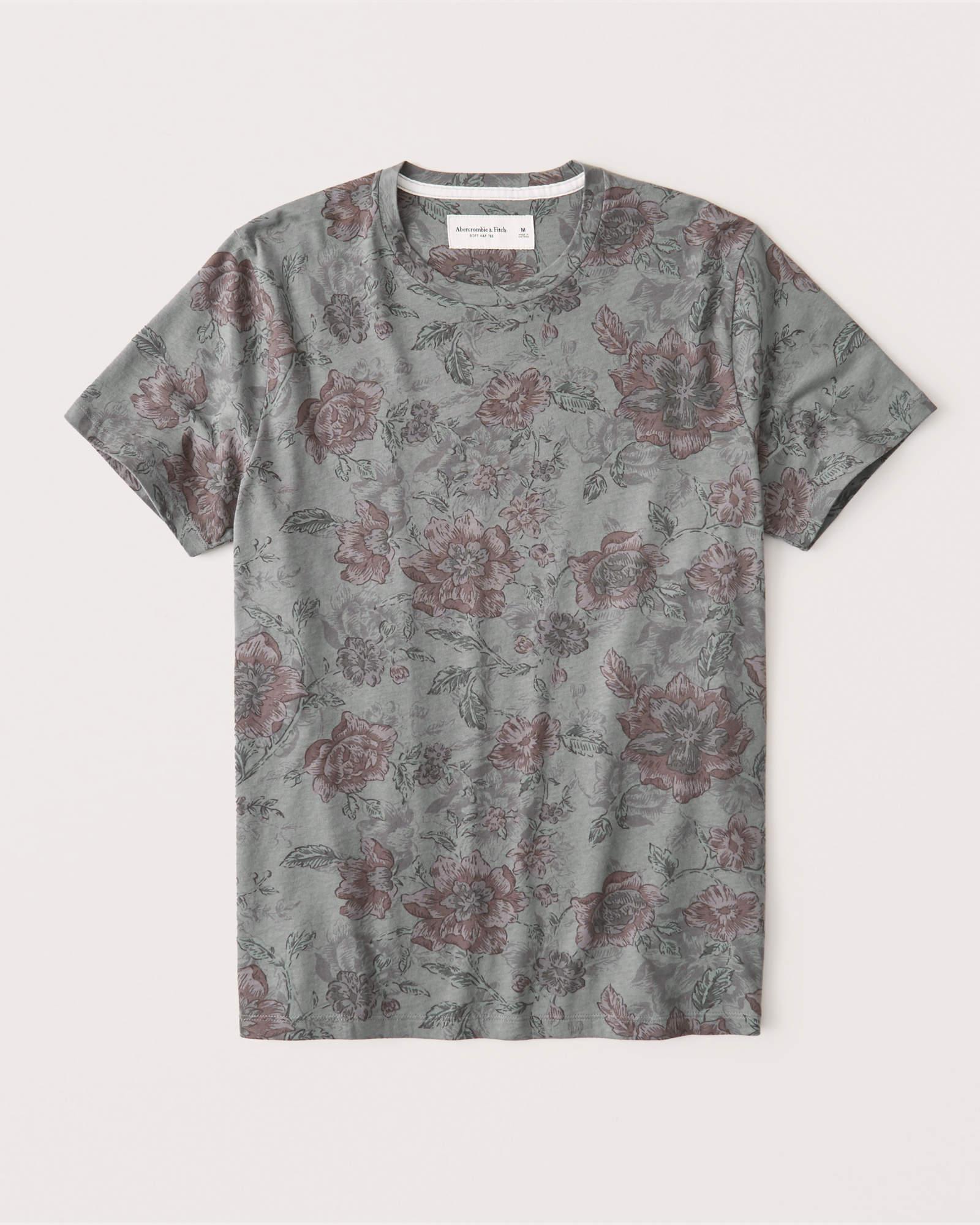 

Футболка Abercrombie & Fitch AF8526M L Оливково-зеленый