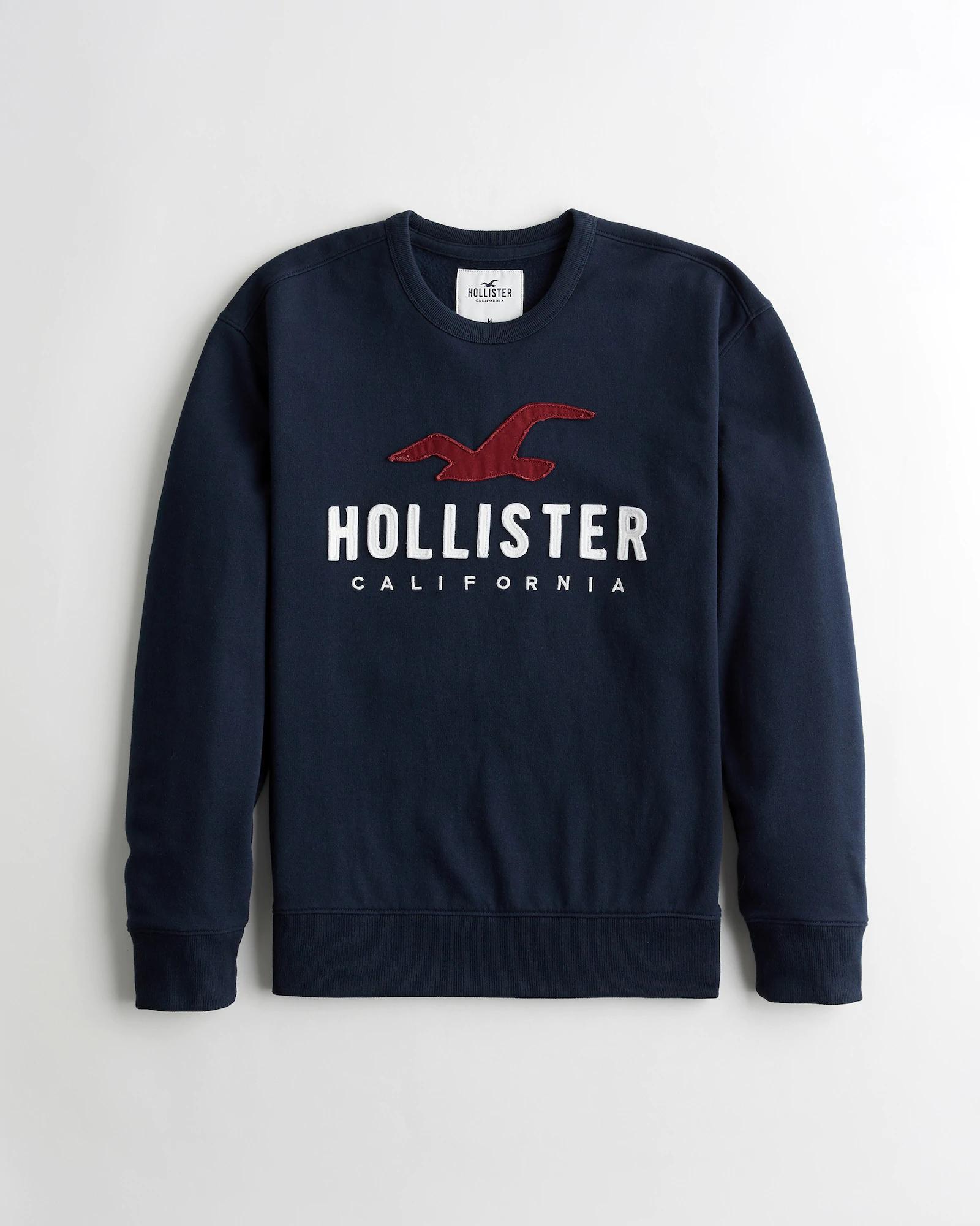

Свитшот мужской - свитшот Hollister HC8364M S Темно-синий