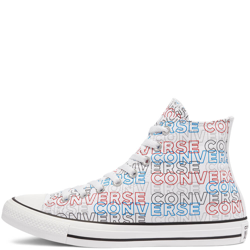 

Кеды Converse CTAS Wordmark Print Hi 170107C42.5 (170107C42.5)