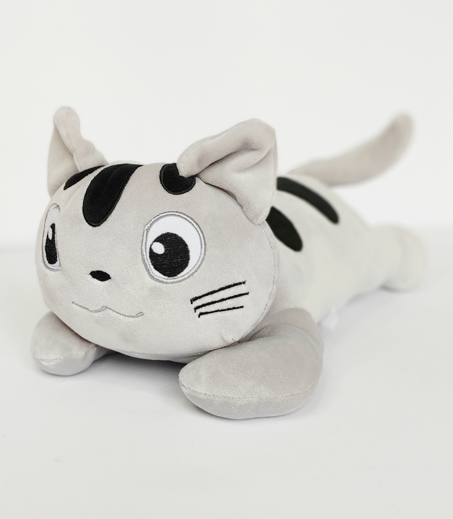 

Мягкая игрушка Копица Кот Лунита серый 30 см