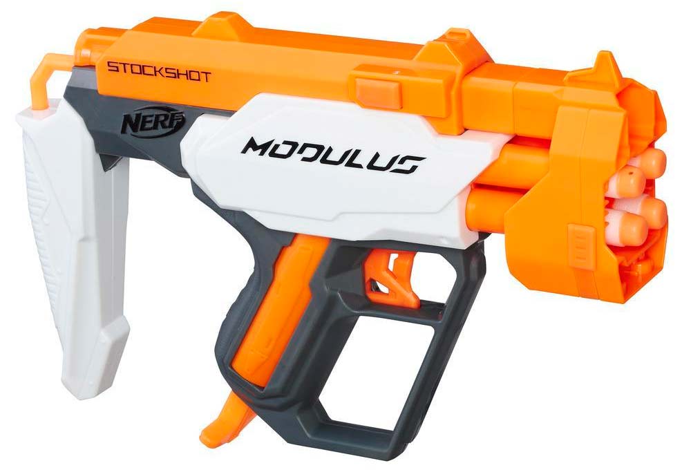 

Бластер-аксессуар Stockshot, N-Strike Modulus, Nerf, Приклад (12-40076)