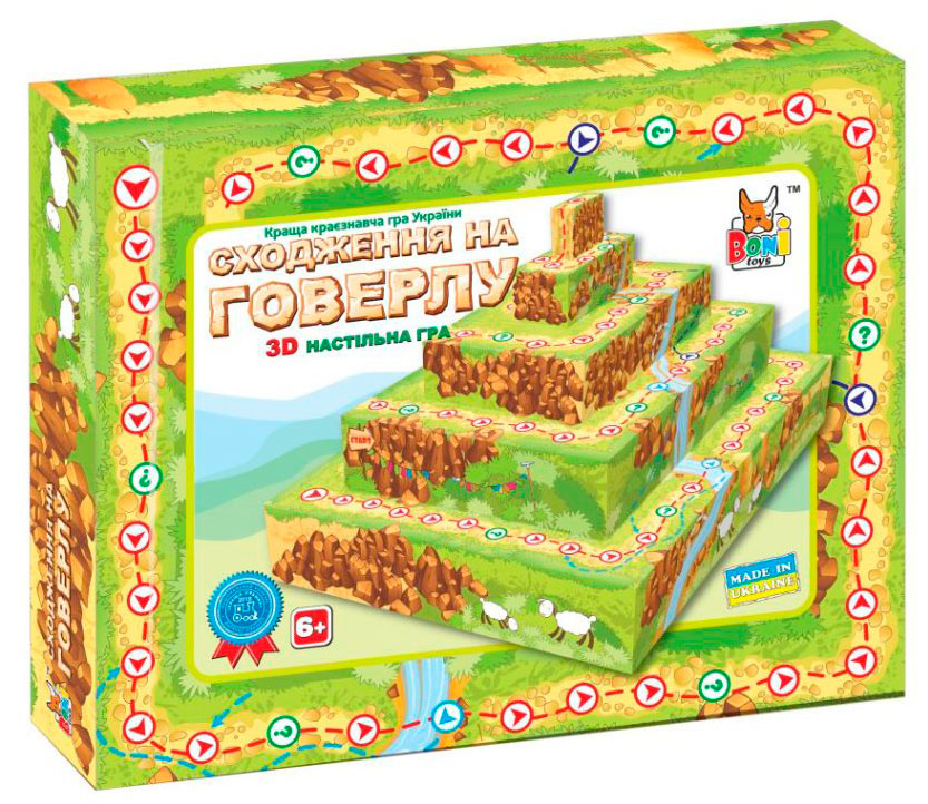 

Настольная игра Восхождение на гору Говерлу, Boni Toys (12-67163)