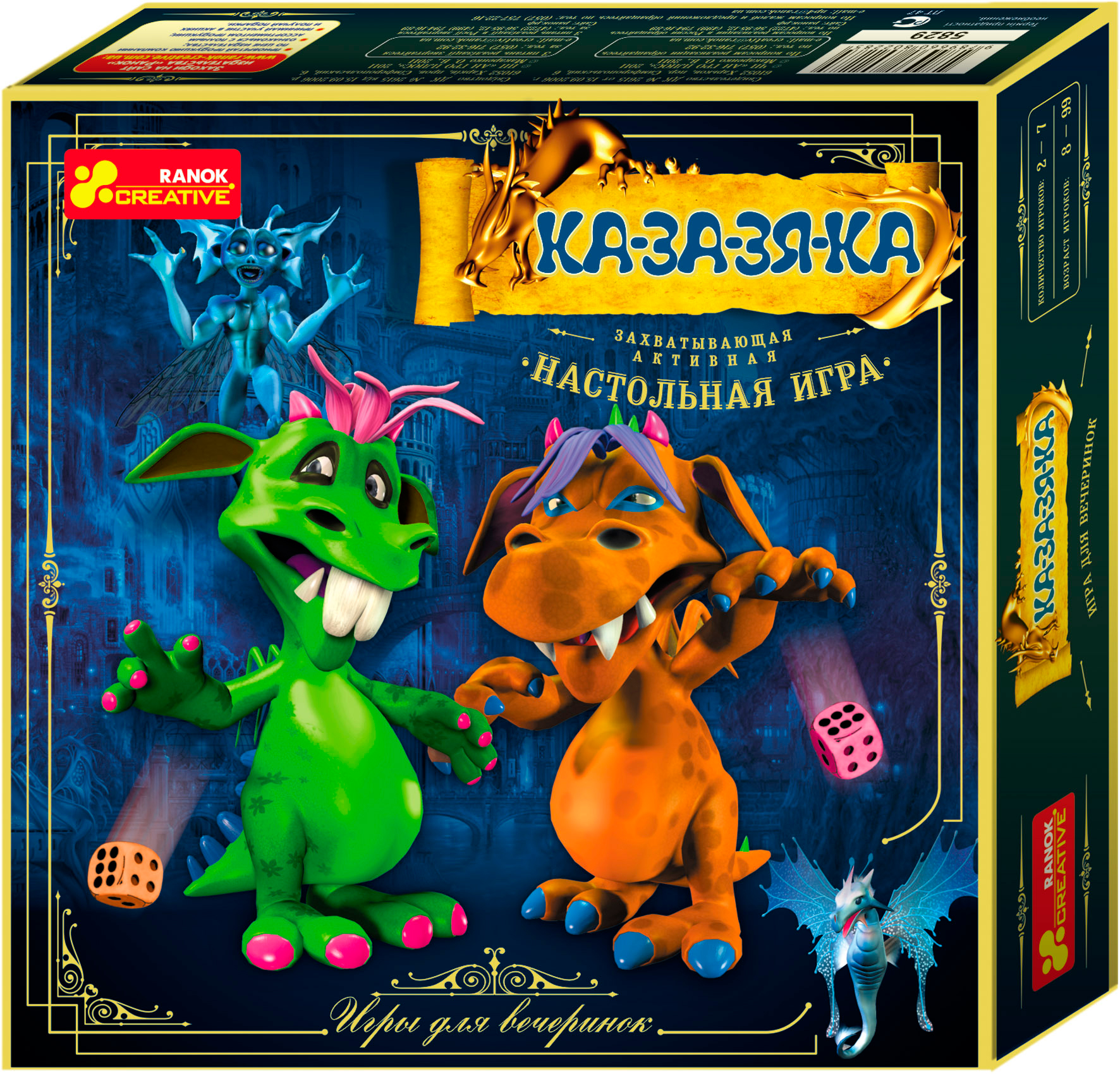 

Ка-за-зя-ка, настольная игра, Ranok Creative (12-36097)