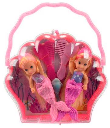 

Куклы Русалочки близнецы (розовые), Steffi & Evi Love, розовые (12-62150)